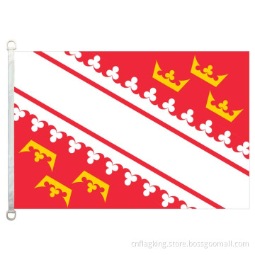100% polyster 90*150CM Alsace country banner flag Alsace National Flag